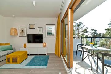 Фото номера Studio Apartment with Balcony - ul. Mestwina 63/11 Апартаменты BlueApart Apartamenty Jurata г. Юрата 5