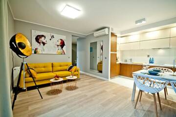 Фото номера One-Bedroom Apartment with Balcony - ul. Wojska Polskiego 36/3 Апартаменты Villa Aqua BlueApart Jurata г. Юрата 4