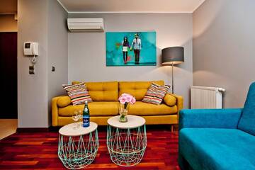Фото номера Studio Apartment with Balcony - ul. Wojska Polskiego 36/7 Апартаменты Villa Aqua BlueApart Jurata г. Юрата 3